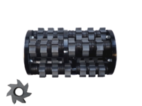 SCARIFIER DRUM ES-200-450 with Cutter	TMO-7.15 and Quantity of Cutters of 24 pc. with  Shaft Ø of 12 mm and
Quantity of Shafts 4 pc.