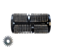 SCARIFIER DRUM ES-200-530 with Cutter ET-4 and Quantity of Cutters 88 pc. and Shaft Ø of 12 mm with Quantity of Shafts 4 pc.