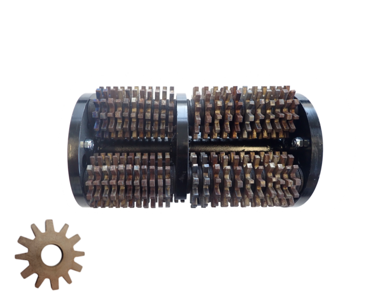 SCARIFIER DRUM ES-200-540 with Cutter	STR-4 and Quantity of Cutters 88 pc. and Shaft Ø 12 mm and with a Quantity of Shafts	4 pc.