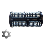 SCARIFIER DRUM ES-200-570 wit Cutter	HMT-6.44, Quantity of Cutters 76 pc. Shaft Ø 12 mm and with
Quantity of Shafts 4 pc.