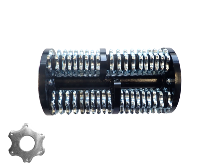 SCARIFIER DRUM ES-200-570 wit Cutter	HMT-6.44, Quantity of Cutters 76 pc. Shaft Ø 12 mm and withQuantity of Shafts 4 pc.