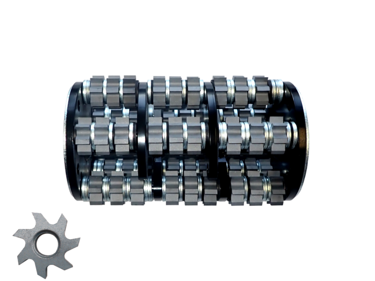 SCARIFIER DRUM ES-200-666 with Cutter	TMO-7.11 and Quantity of Cutters 45 pc. and Shaft Ø 10 mm and Quantity of Shafts	5 pc.