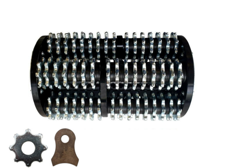 concrete scarifier drum with cutters